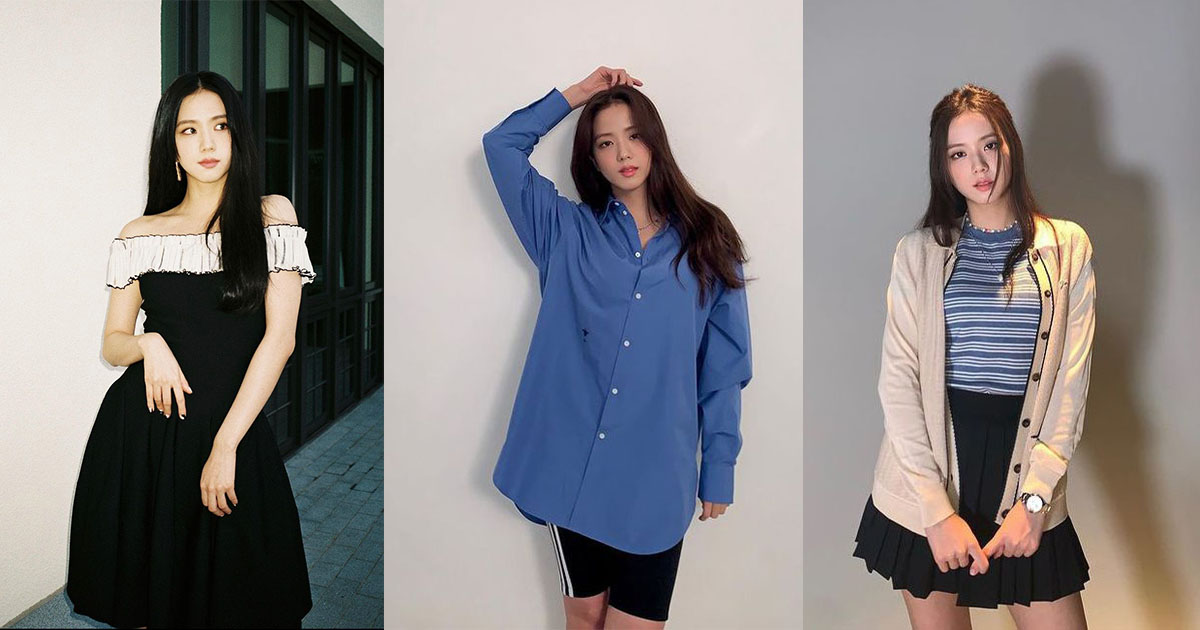 Cách "chị cả" Jisoo (BLACKPINK) khéo léo phối đồ che eo bánh mì và bắp tay tròn trịa