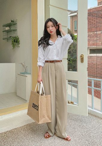 Áo sơ mi và quần tây: Combo 