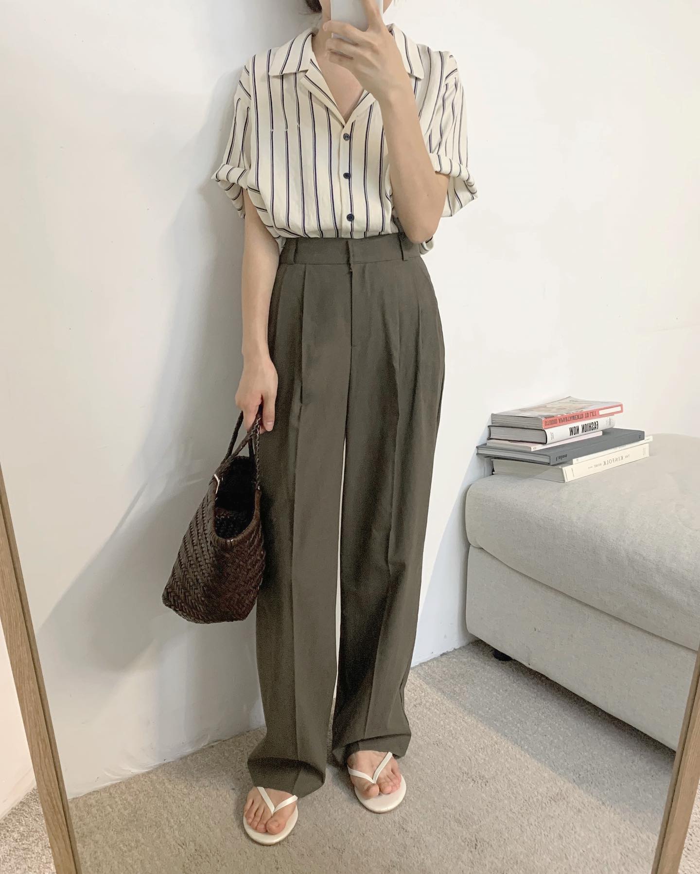 Áo sơ mi và quần tây: Combo 