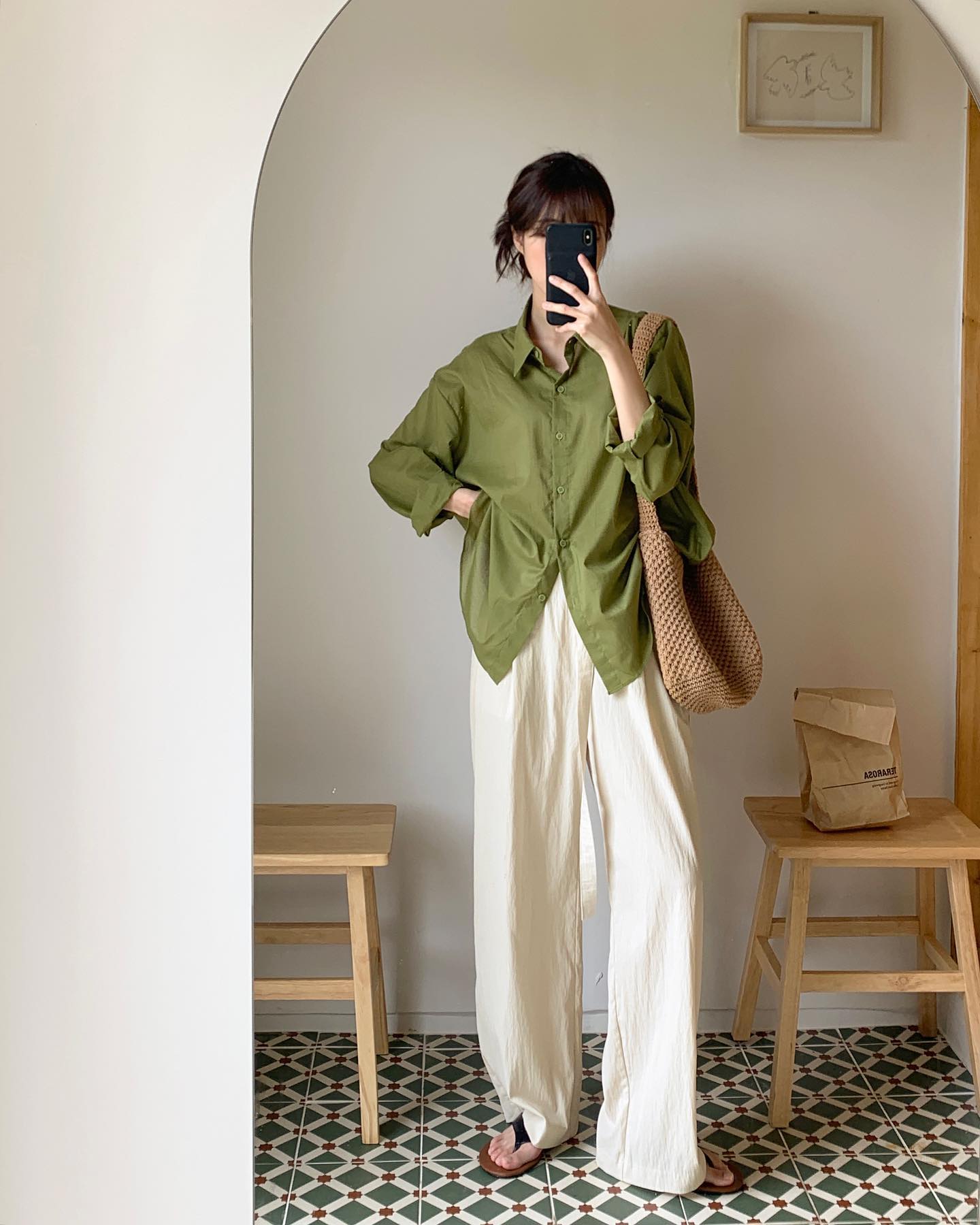 Áo sơ mi và quần tây: Combo 