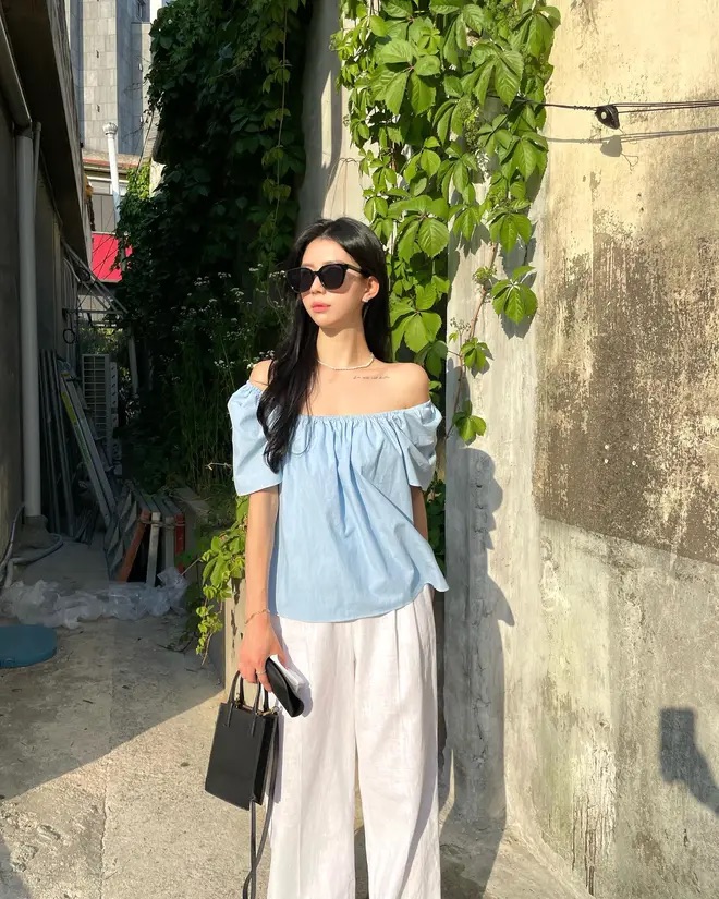 5 cách diện áo áo trễ vai quyến rũ, 