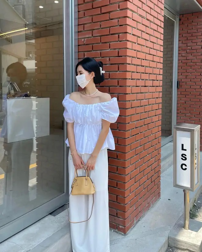 5 cách diện áo áo trễ vai quyến rũ, 