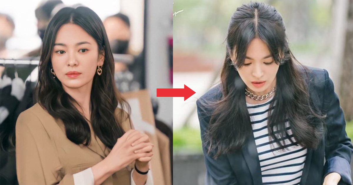 Tóc mái "rèm cửa" giúp Song Hye Kyo "hack tuổi" vi diệu