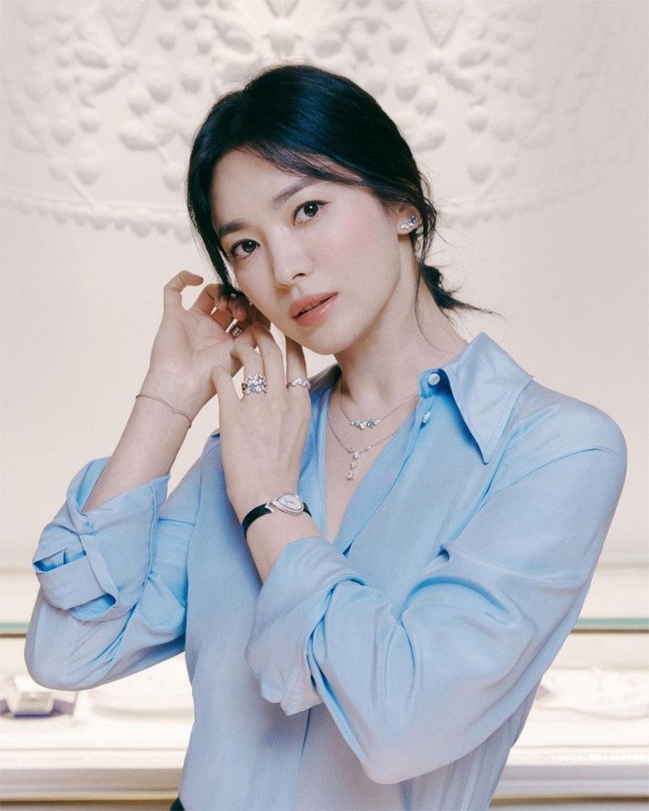 Song Hye Kyo hay để tóc 