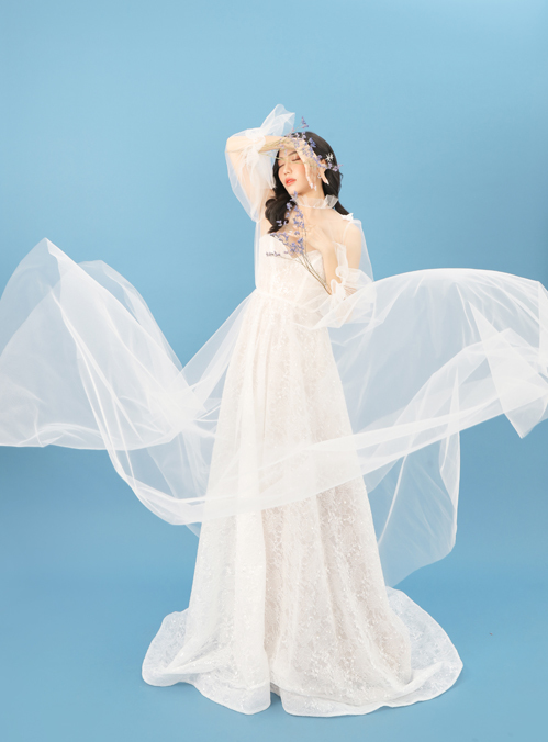 Diệu Nhi và Anh Tú kết hôn từ 3 năm trước: Chụp ảnh cô dâu để âm thầm công khai? - Ảnh 4