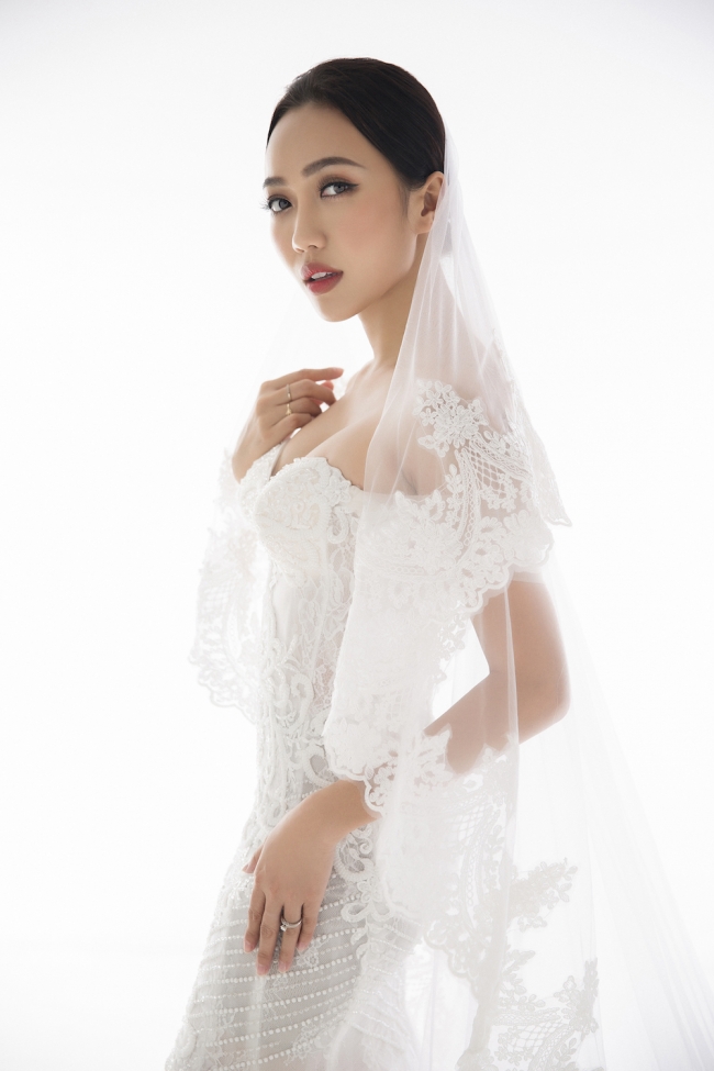 Diệu Nhi và Anh Tú kết hôn từ 3 năm trước: Chụp ảnh cô dâu để âm thầm công khai? - Ảnh 1