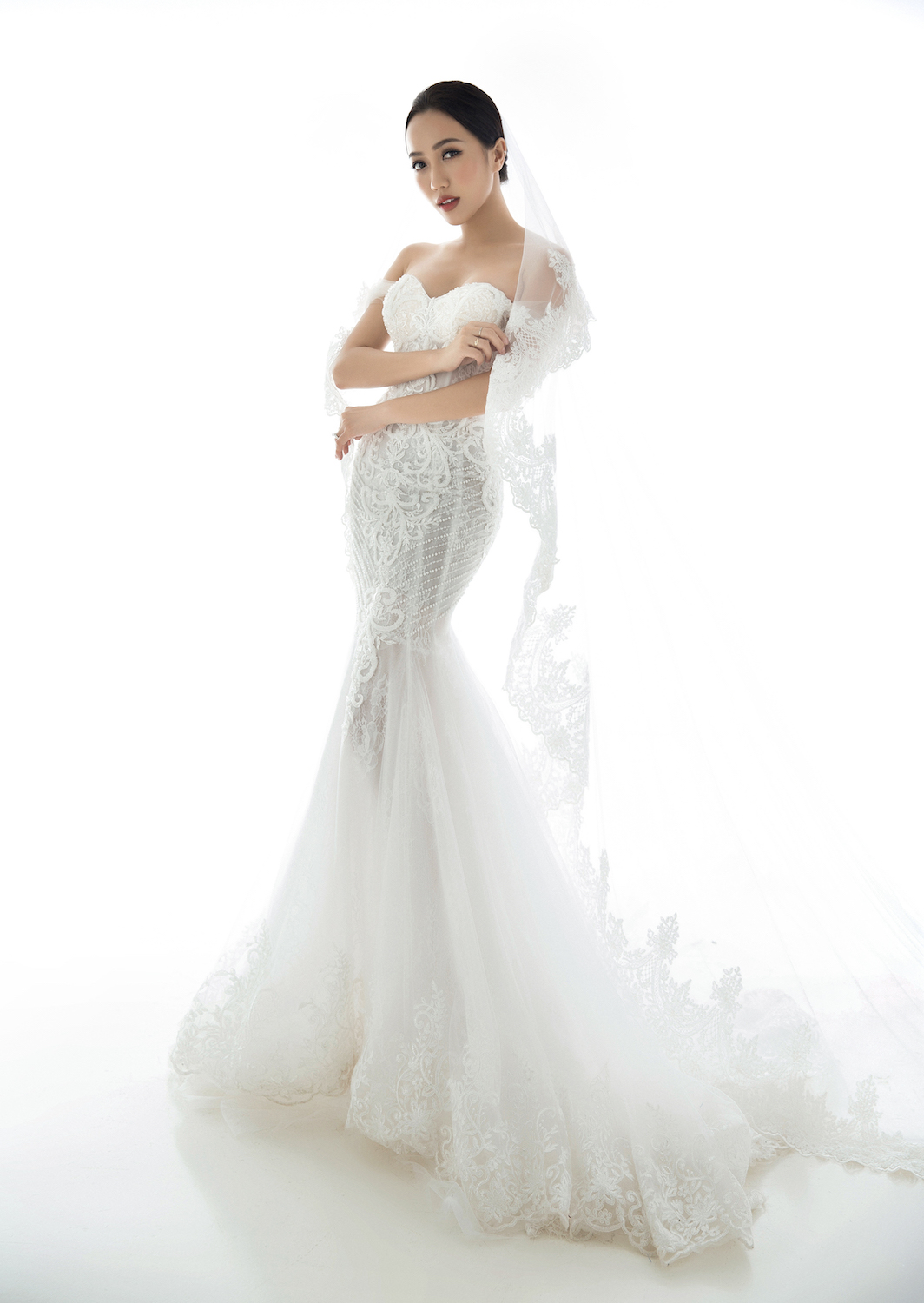 Diệu Nhi và Anh Tú kết hôn từ 3 năm trước: Chụp ảnh cô dâu để âm thầm công khai? - Ảnh 2