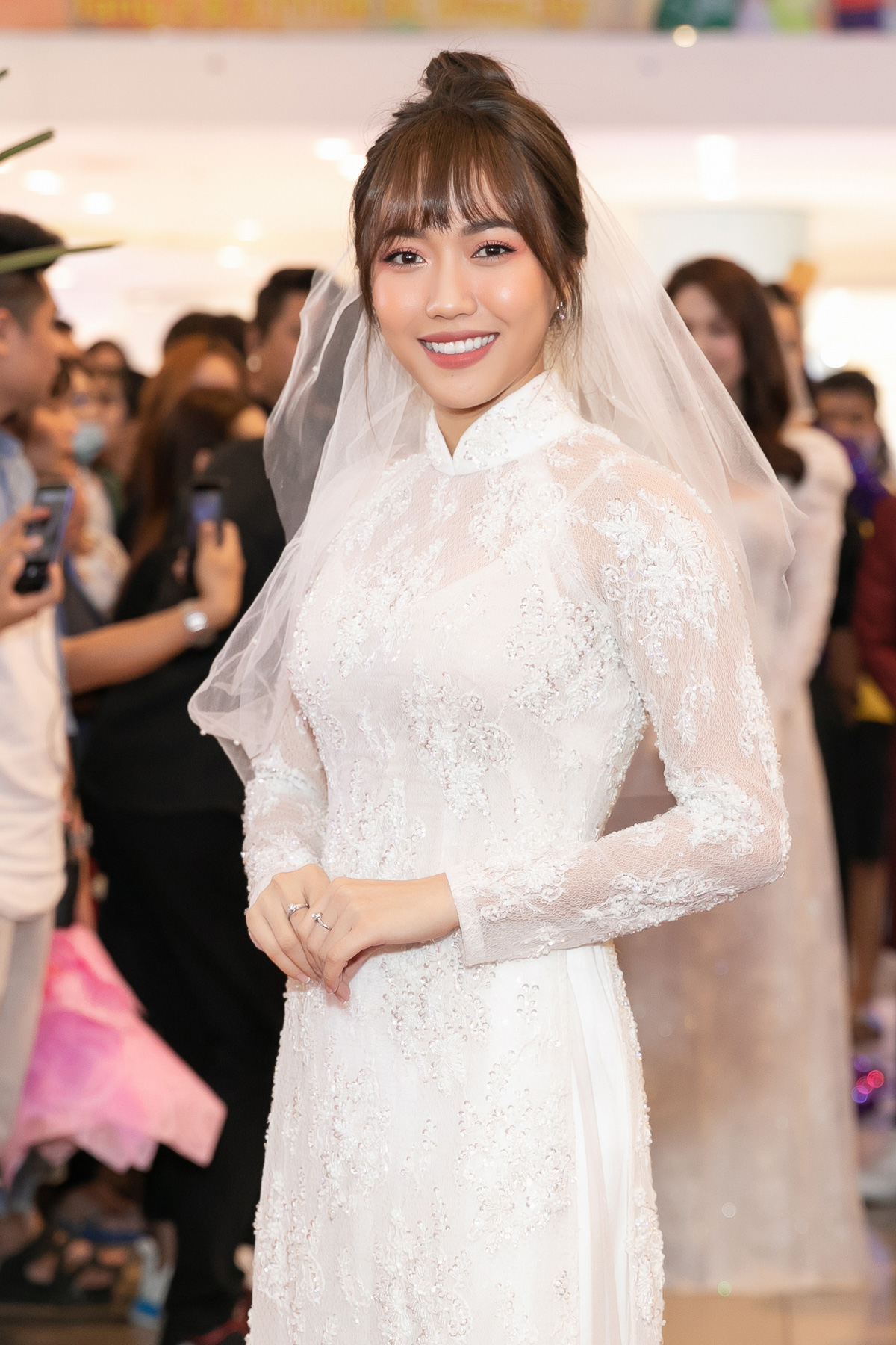 Diệu Nhi và Anh Tú kết hôn từ 3 năm trước: Chụp ảnh cô dâu để âm thầm công khai? - Ảnh 2