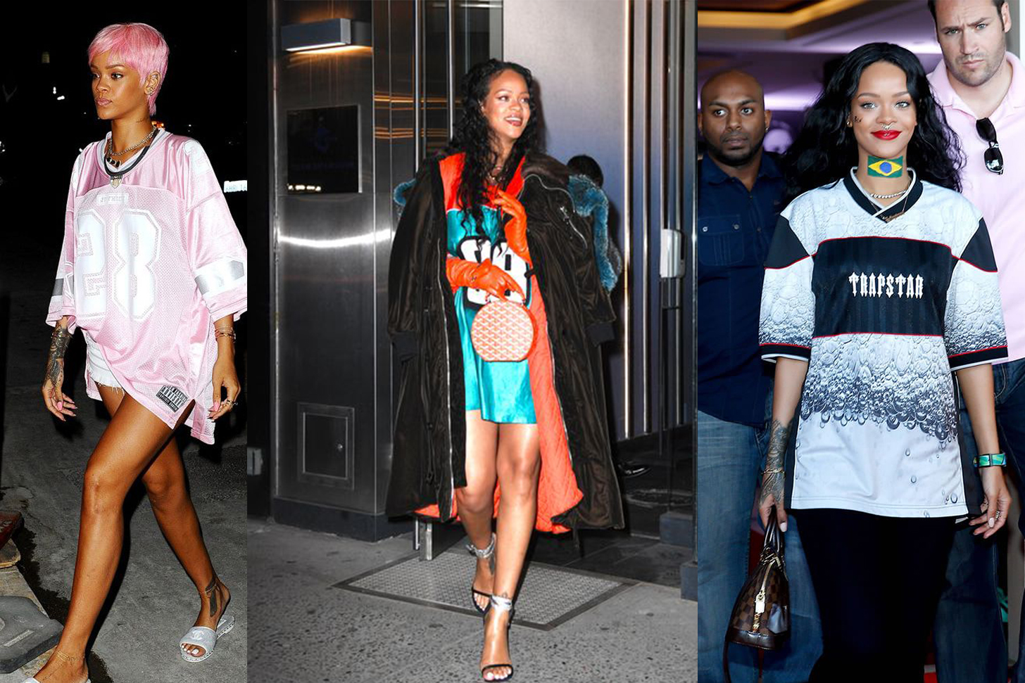 Mặc áo bóng đá trong 