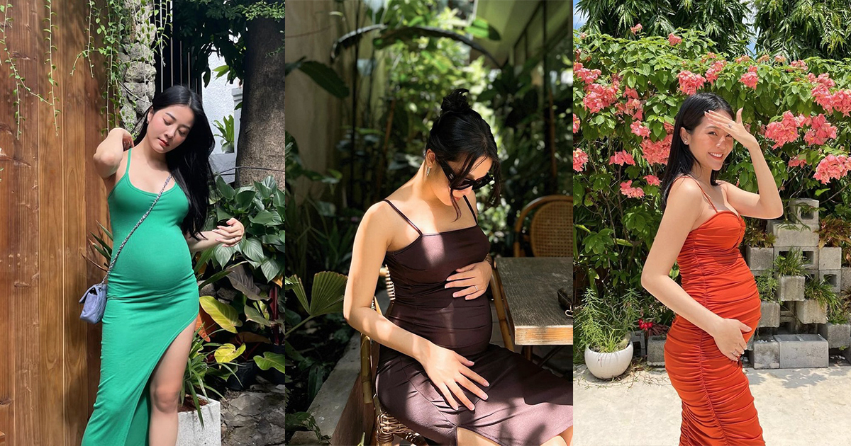 "Tiểu tam quốc dân" Karen Nguyễn -  "Hân Tuesday" bầu bì vượt mặt vẫn ưu tiên váy bó sát 