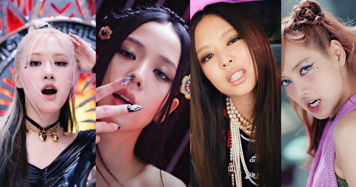 Xu hướng làm đẹp từ MV "Pink Venom" của BLACKPINK: Rosé khóc ra... kim cương hột xoàn