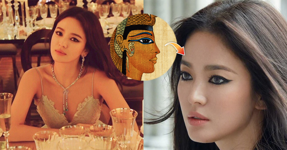 Song Hye Kyo trang điểm mắt giống Nữ Hoàng Ai Cập: Vừa lạ vừa quen 