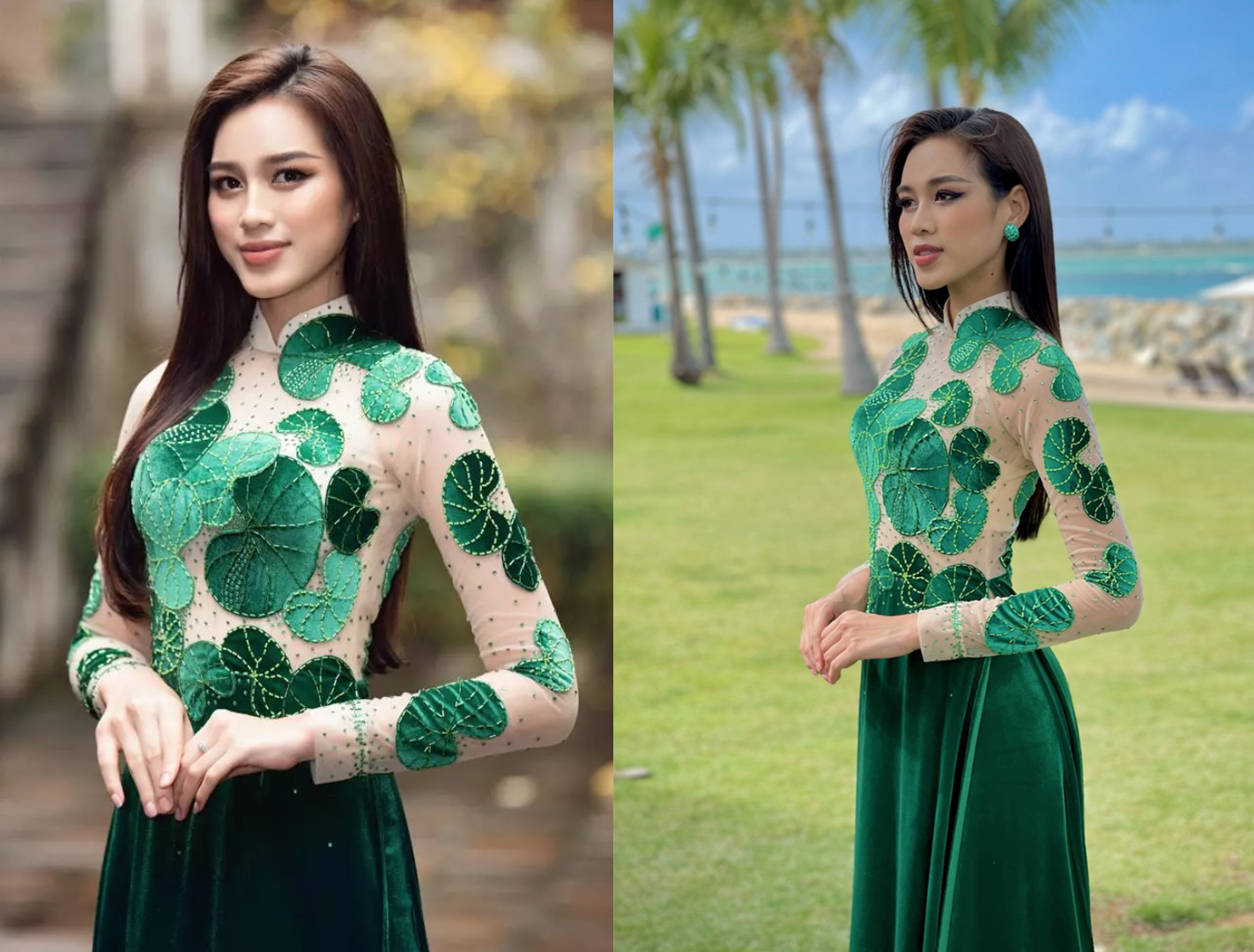 Không chỉ mặc áo dài đẹp, Đỗ Thị Hà còn sở hữu 