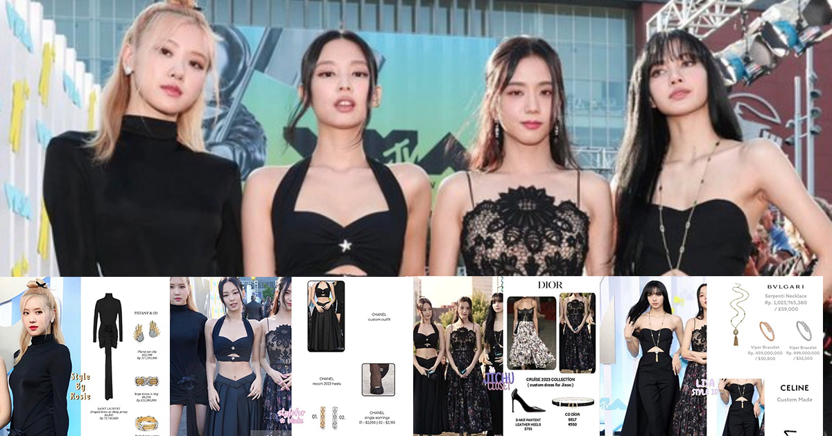 Bóc giá thời trang BLACKPINK tại VMAs: Trang phục của Lisa đắt gấp gần 6 lần Jennie
