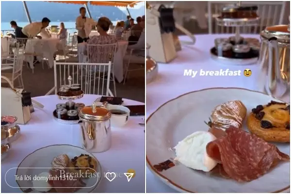 Đỗ Mỹ Linh diện set đồ ngót nghét 800 triệu đồng khi vi vu trời Tây cùng con trai bầu Hiển - Ảnh 1