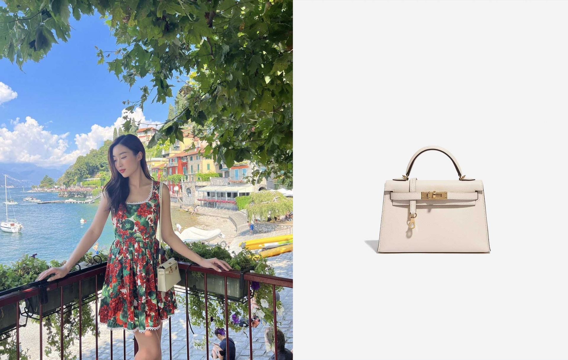 Đỗ Mỹ Linh diện set đồ ngót nghét 800 triệu đồng khi vi vu trời Tây cùng con trai bầu Hiển - Ảnh 3