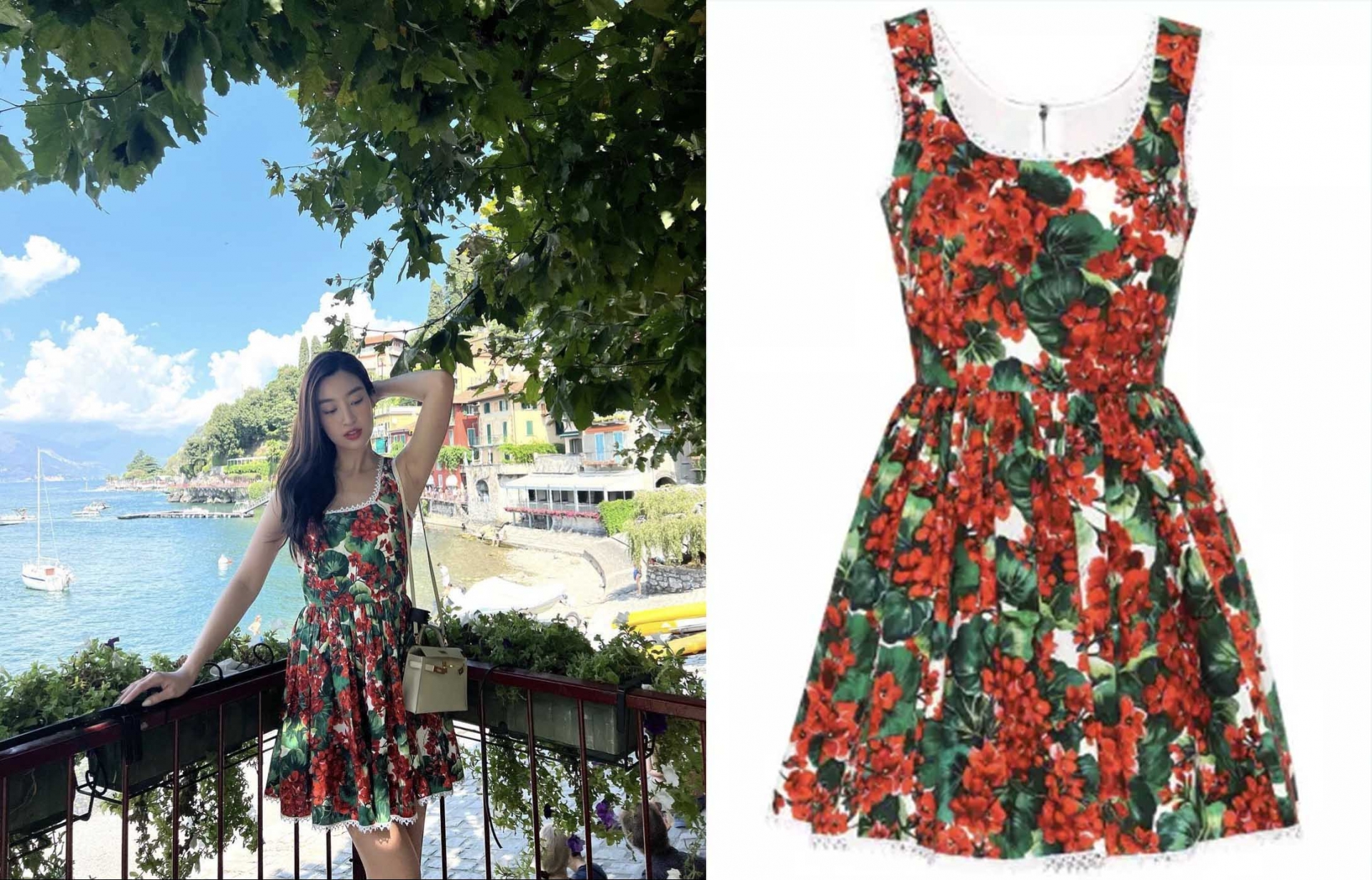 Đỗ Mỹ Linh diện set đồ ngót nghét 800 triệu đồng khi vi vu trời Tây cùng con trai bầu Hiển - Ảnh 1