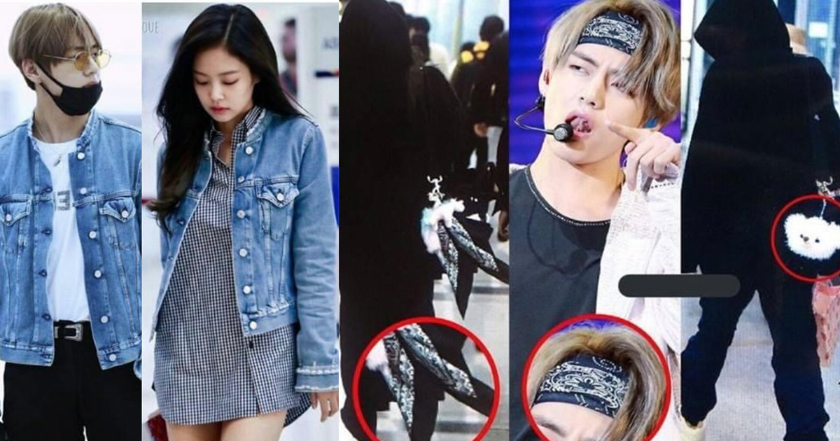 Jennie BLACKPINK hẹn hò V BTS: Lộ “hint” qua loạt bằng chứng thời trang