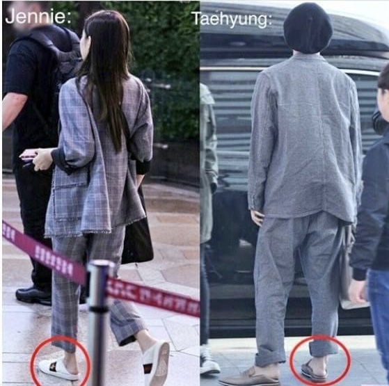 Không chỉ lộ ảnh thân mật, Jennie BLACKPINK và V BTS còn âm thầm mặc đồ giống nhau như thế này - Ảnh 2