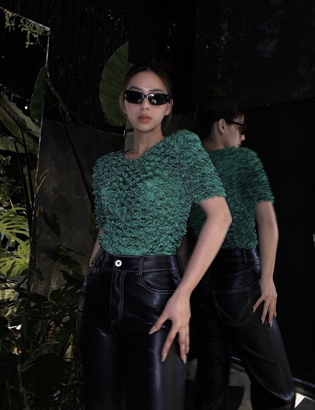 Gu ăn mặc bạn gái mới chồng cũ Hoà Minzy: Mê khoe cơ bụng, thích diện áo dài gấm giống vợ cũ - Ảnh 2