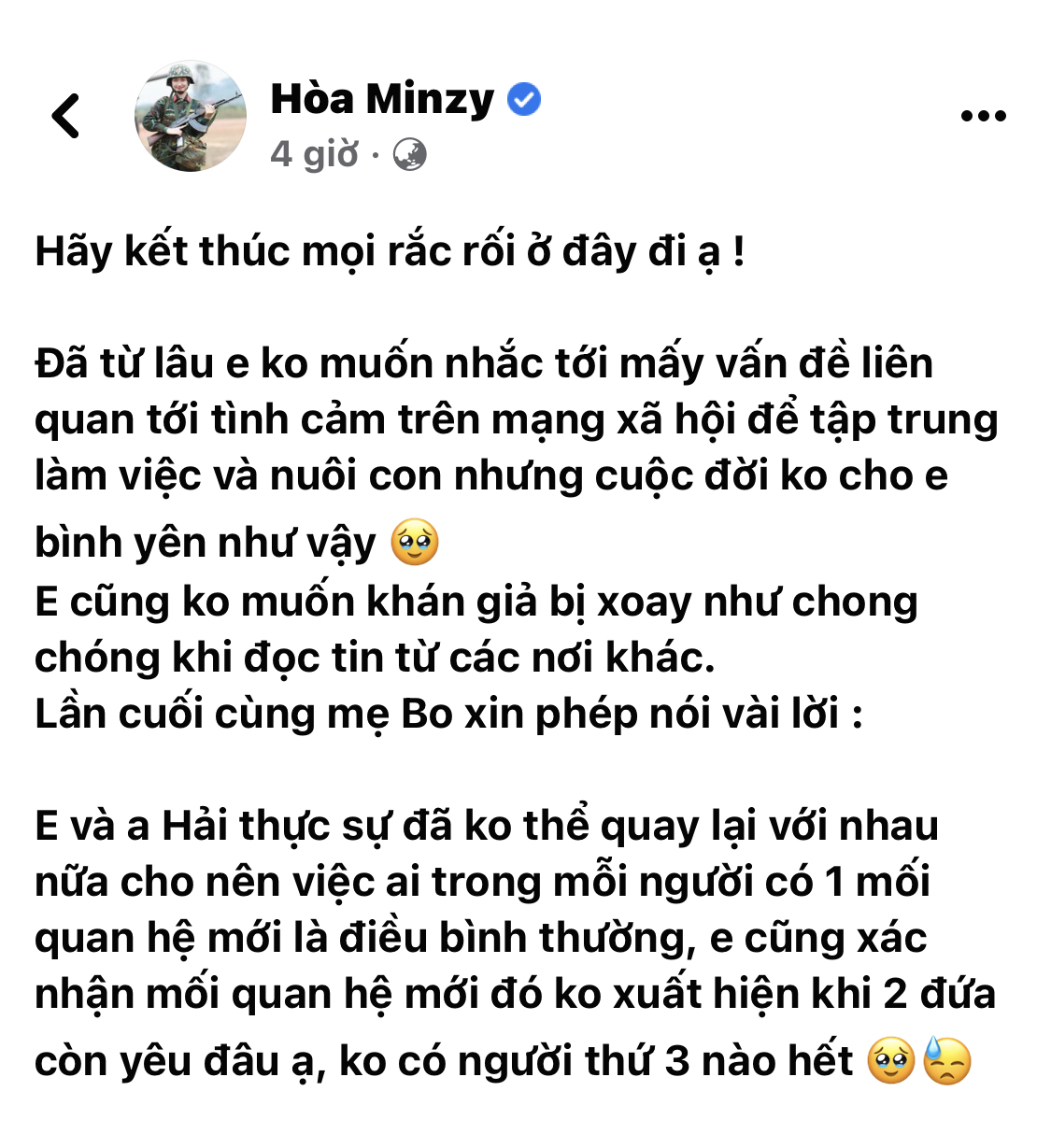 Gu ăn mặc bạn gái mới chồng cũ Hoà Minzy: Mê khoe cơ bụng, thích diện áo dài gấm giống vợ cũ - Ảnh 1