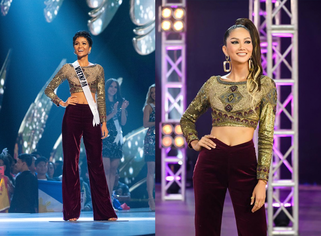 Hoa - Á hậu Việt với sở thích mặc lại váy áo cũ: H'Hen Niê dùng triệt để đồ đi thi quốc tế - Ảnh 3