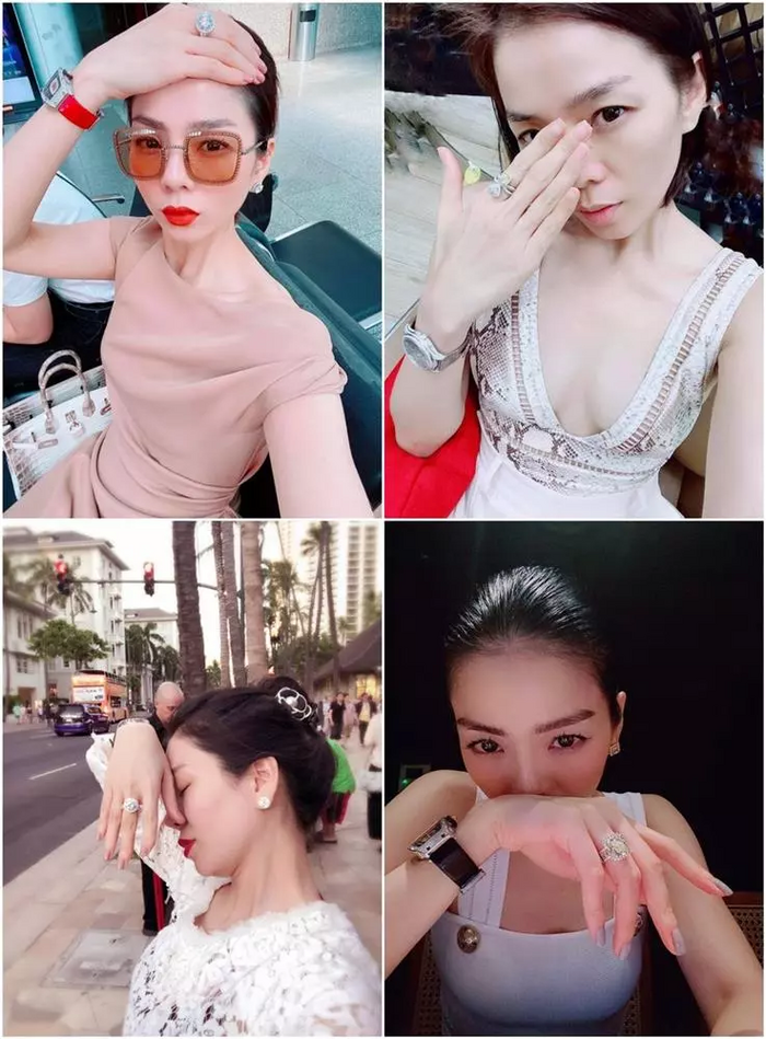 Lệ Quyên lại tậu thêm nhẫn kim cương trái tim thứ hai, to gấp rưỡi viên trước - Ảnh 4