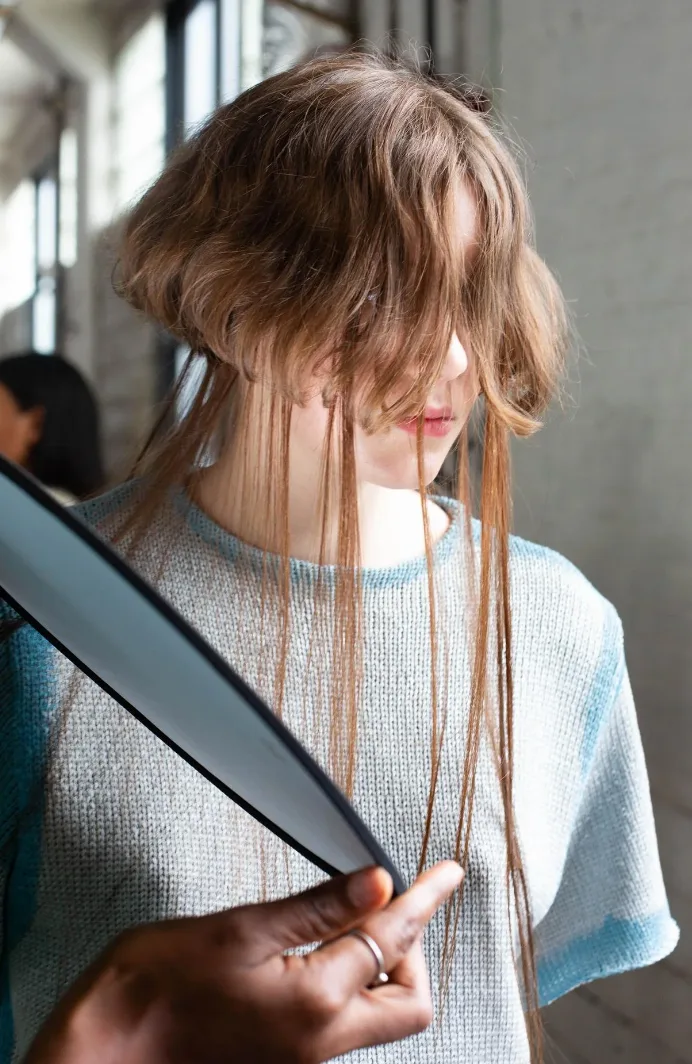 Jellyfish haircut: Tóc 