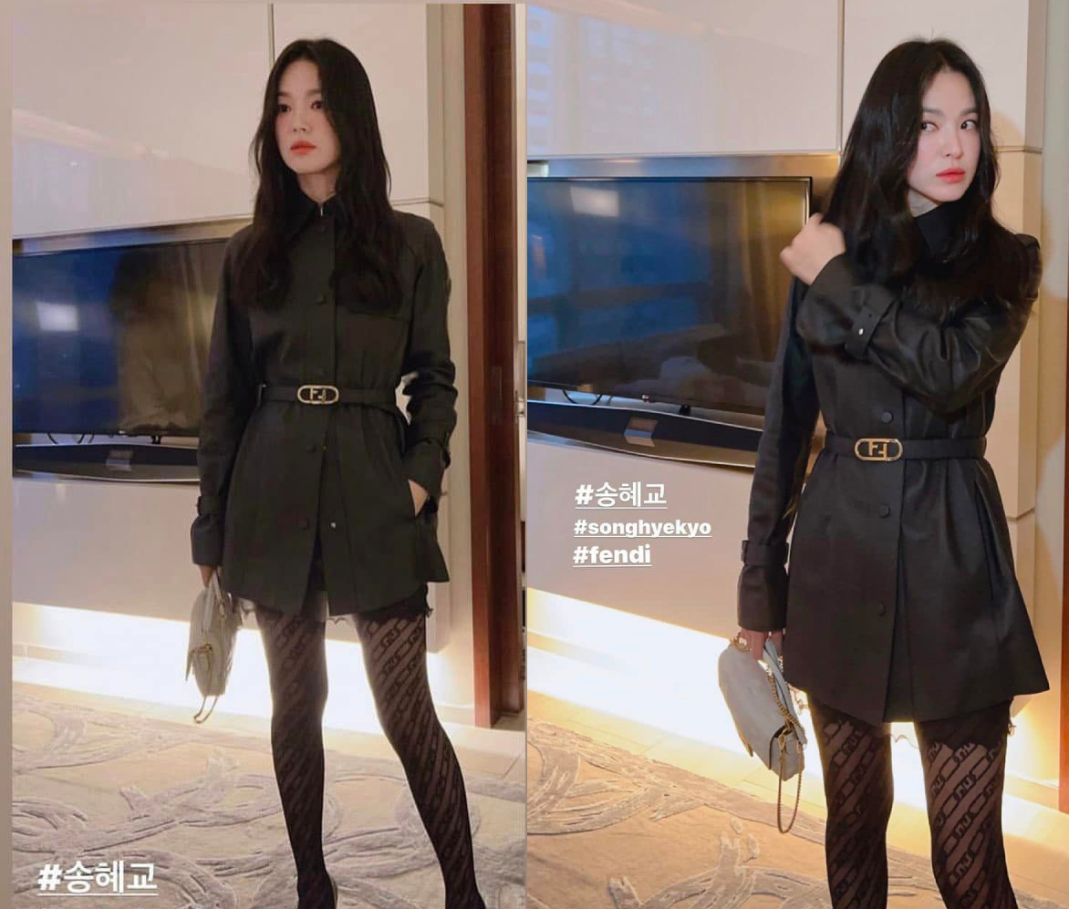 Song Hye Kyo gầy gò, sánh vai cùng Lee Min Ho trong sự kiện Fendi - Ảnh 3