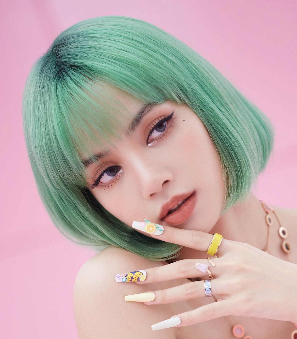 Suốt sự nghiệp Lisa BLACKPINK đến hiện tại đã thay đổi bao nhiêu màu tóc? - Ảnh 4