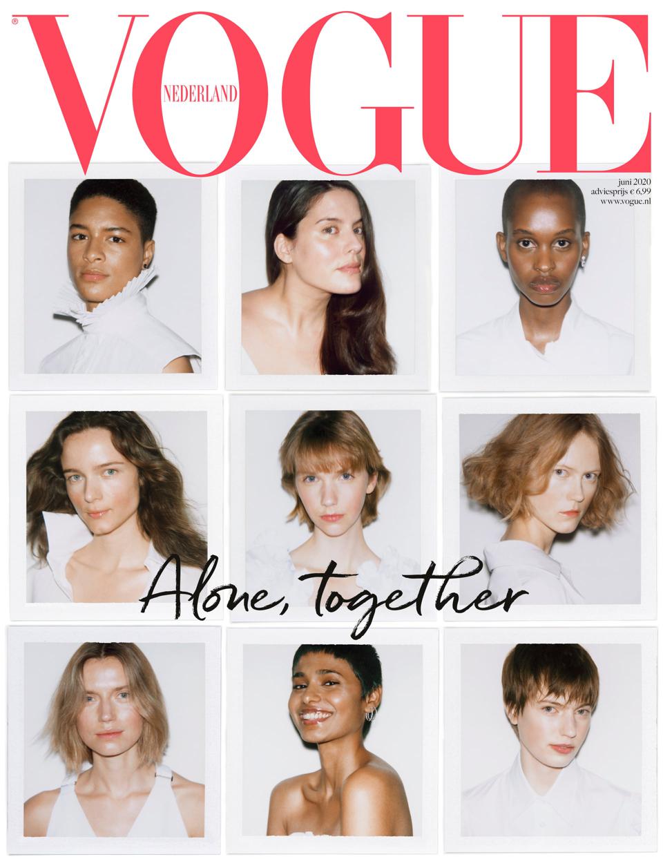 Trang bìa tạp chí Vogue: Thời trang chuyển mình cùng covid-19 - Ảnh 4