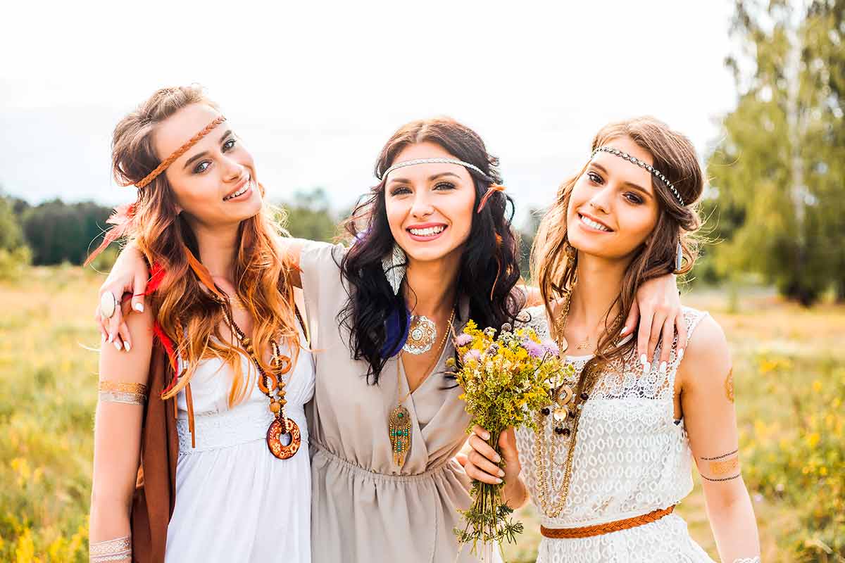 Hoang dại với họa tiết Boho
