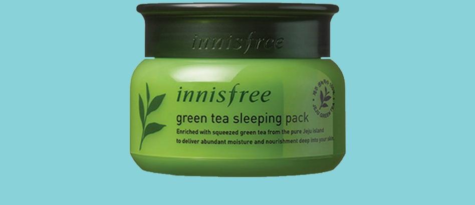 Kem trị mụn Innisfree trà xanh vừa trị mụn, chống oxy hóa và phục hồi da.