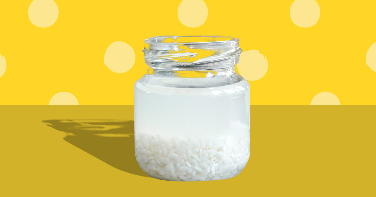 Chăm sóc tóc óng ả bằng nước vo gạo 