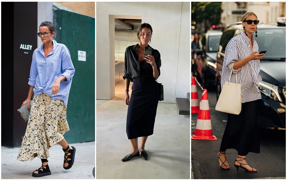 4 kiểu áo vừa trẻ vừa xinh, "bất bại" khi muốn kết hợp với chân váy dài