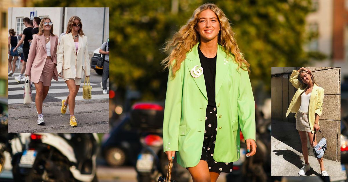 Để outfit mùa hè không nhạt nhẽo vô vị, hãy sắm ngay cho mình một chiếc áo blazer