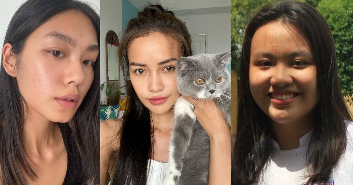 Đọ ảnh mặt mộc Top 3 HHHV Việt Nam 2022: Huỳnh Phạm Thủy Tiên từng chi chít mụn, da mặt bóng dầu