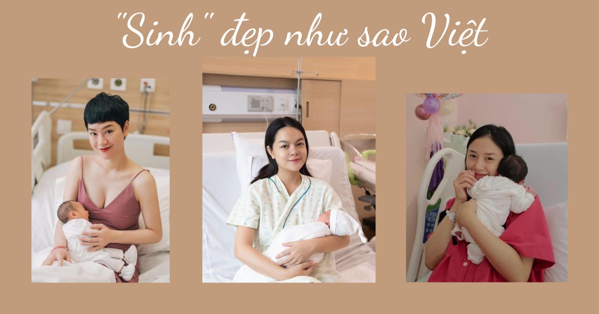 Phạm Quỳnh Anh và những mỹ nhân V-biz đọ sắc trên bàn đẻ