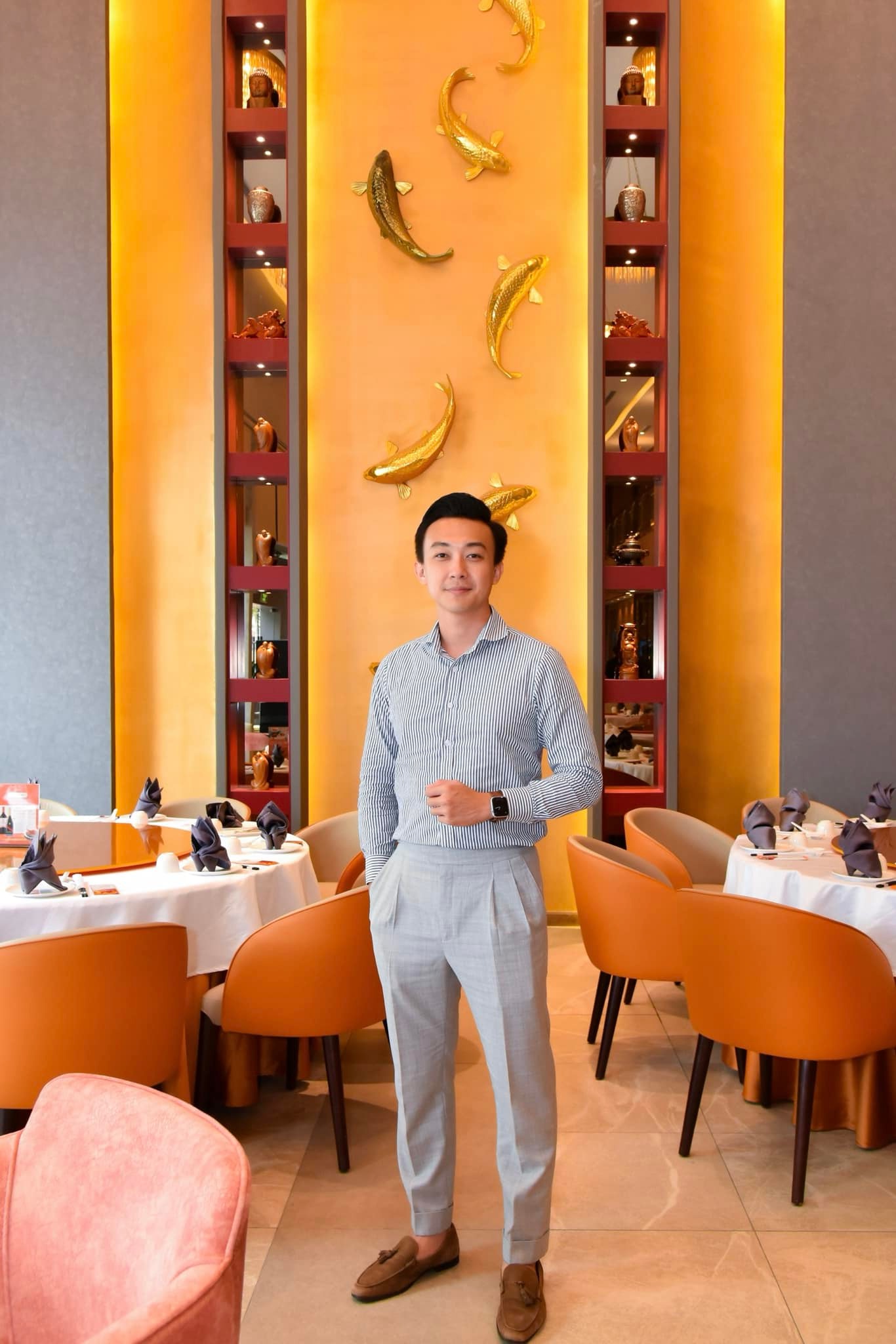 Phan Tô Ny - chồng sắp cưới của Hoa hậu Lê Âu Ngân Anh có phong cách thời trang chuẩn quý ông - Ảnh 2