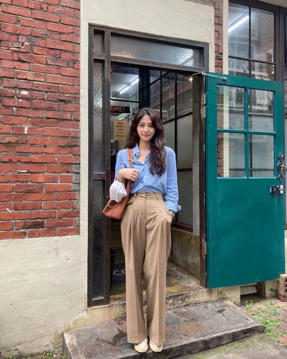 Áo sơ mi và quần tây: Combo 