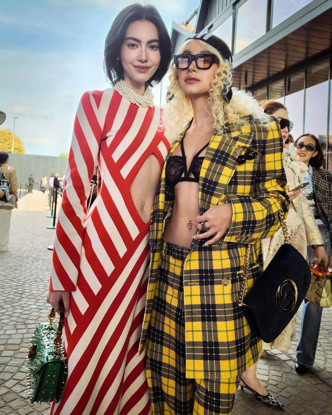 Châu Bùi, Quỳnh Anh Shyn, Cô Em Trendy Khánh Linh tại Milan Fashion Week: Những đỉnh cao hội tụ - Ảnh 12