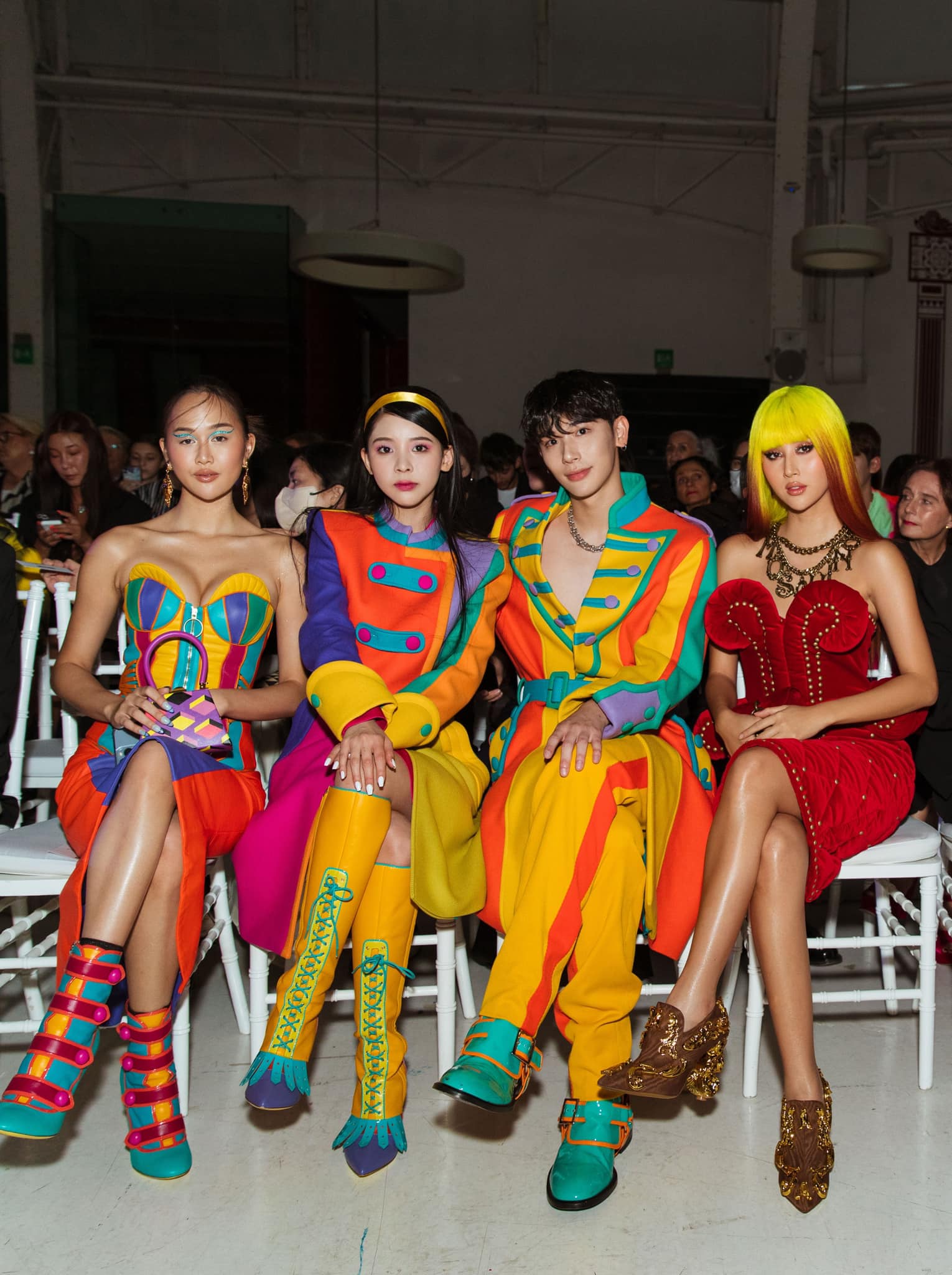 Châu Bùi, Quỳnh Anh Shyn, Cô Em Trendy Khánh Linh tại Milan Fashion Week: Những đỉnh cao hội tụ - Ảnh 26