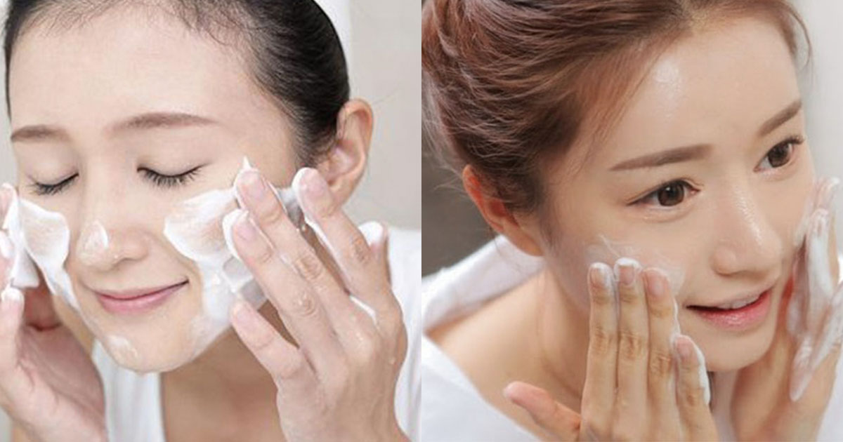 Muốn dưỡng da mịn mướt, đủ ẩm vào mùa Thu thì không được xem thường bước làm sạch 