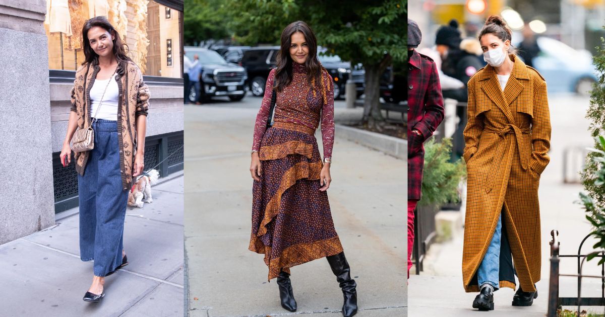 Katie Holmes gợi ý outfit chất lừ từ mùa thu Newyork  