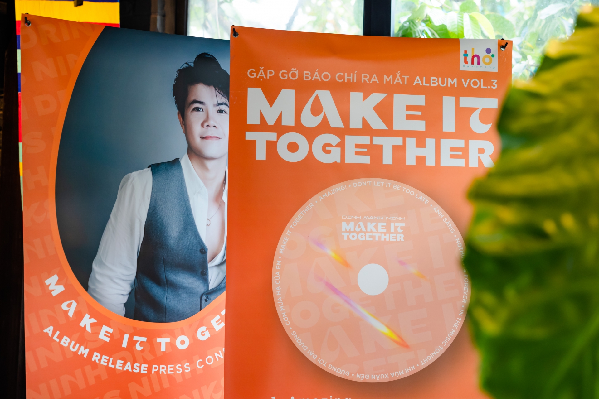 Đinh Mạnh Ninh ra mắt album Make it together - Ảnh 1