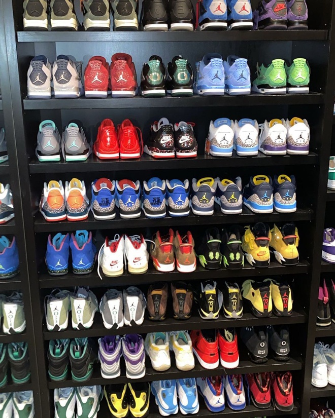Cận cảnh những đôi sneakers hàng hiếm được sở hữu bởi Offset (Ảnh: @offsetyrn).