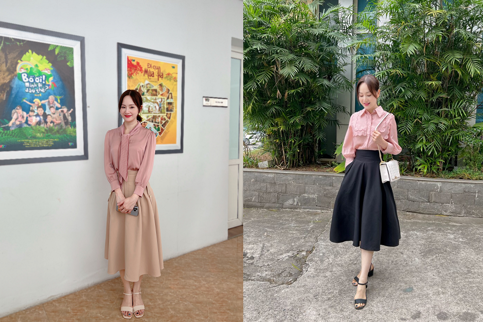 Đóng hơn 20 tập phim "Thương Ngày Nắng Về" nhưng Lan Phương hầu như chỉ đi một dáng sandals này