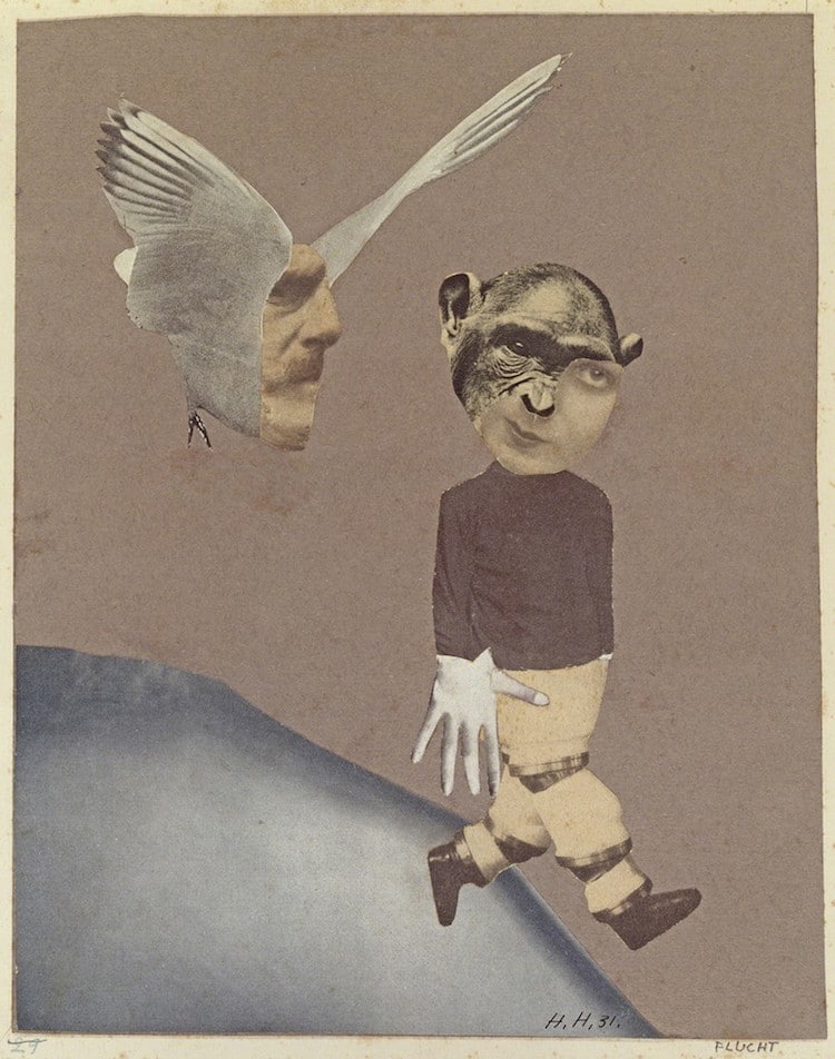 Hannah Hoch, 'Chuyến bay' (1931)