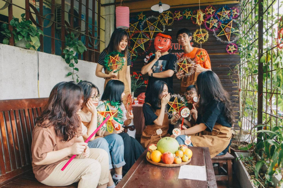 5 quán cà phê hoài cổ để đón Trung thu kiểu