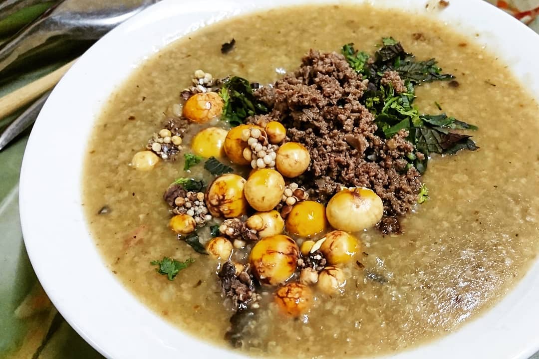Đến Hà Giang thưởng thức món cháo ấu tẩu